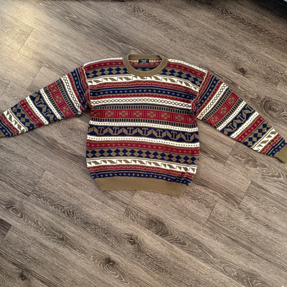 Dior Multicolor Patterned Sweater - image 3